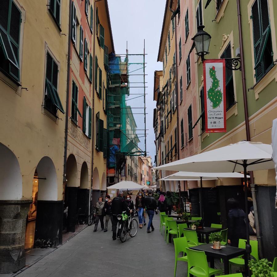 Vista Sul Carruggio, Centro Storico Di Chiavari Ngoại thất bức ảnh